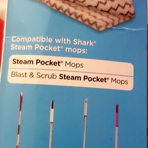 Shark Steam Pocket Mop Compatible Pads